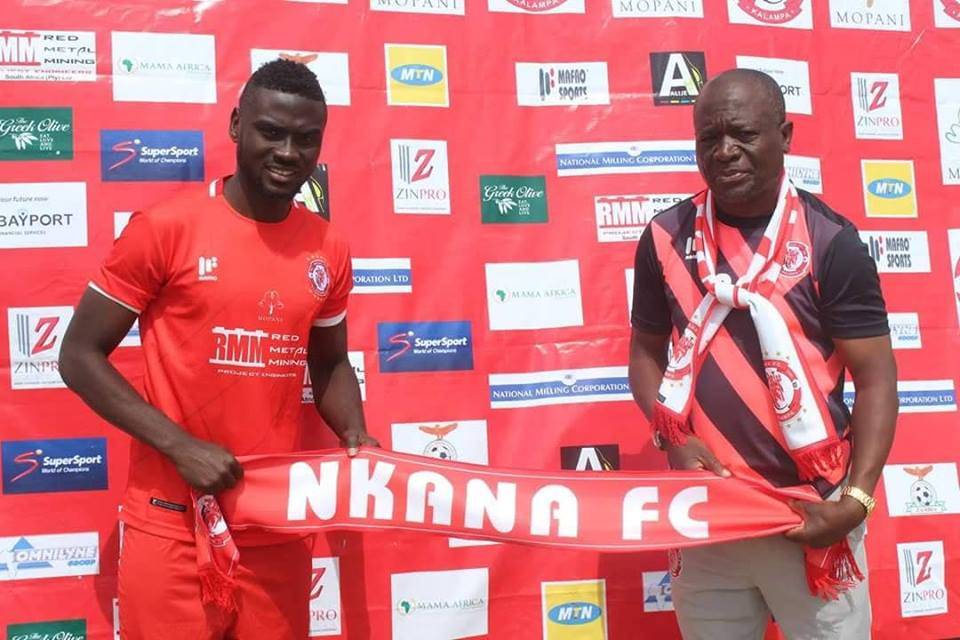 Mousa Muhammed unveiled at Nkana by Beston Chambeshi