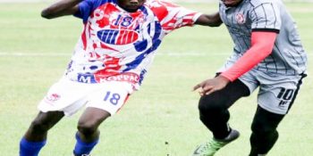 Buildcon tumble at nkana's grace 1 Walter Bwalya in the preseason match Nkana vs Buildcon